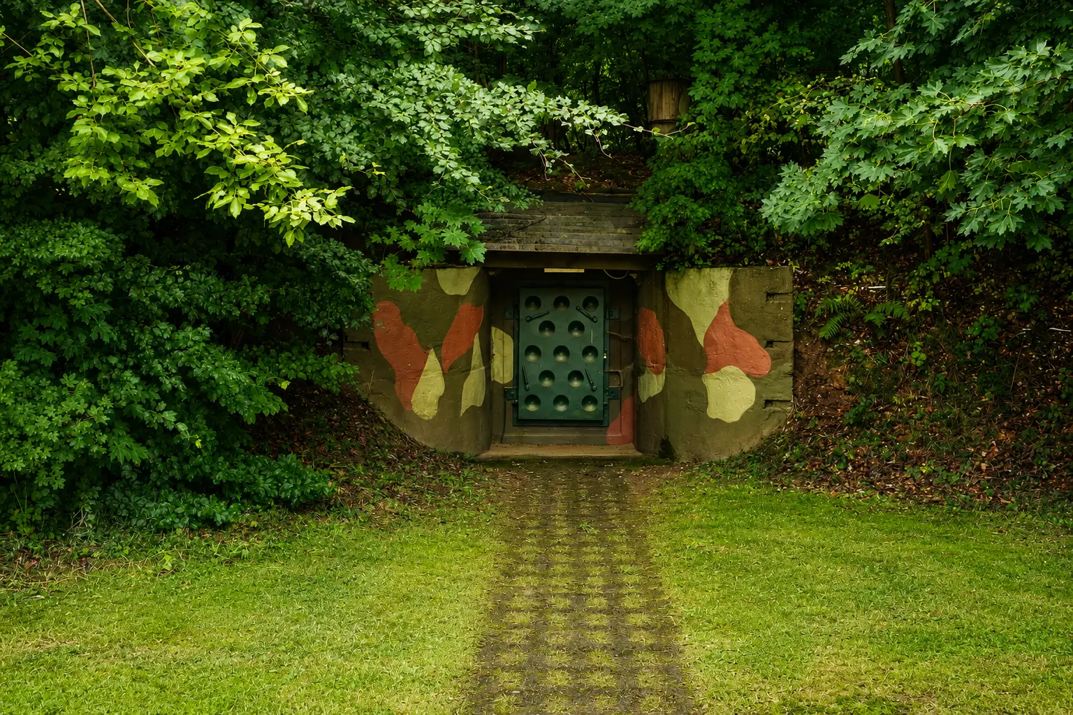 Bunker Kossa technische Bunkerroute