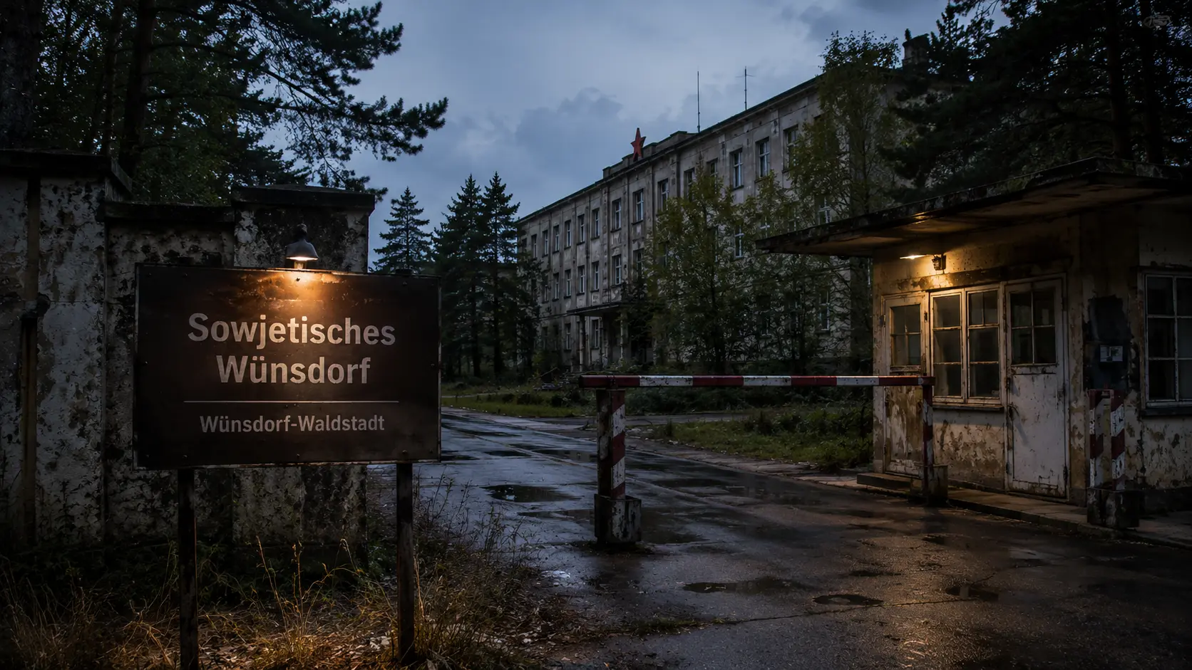 Ehemalige militärische Anlage in Wünsdorf